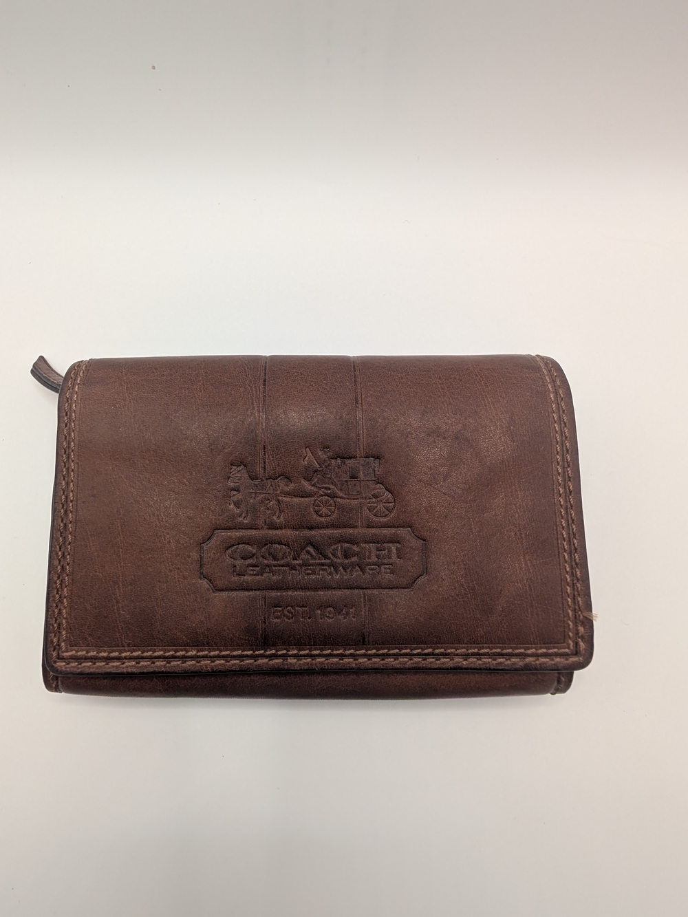 Coach Women's Brown Leather Wallet - Coach Leatherware